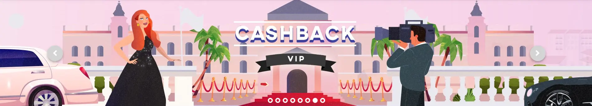 cashback VIP REDBET CASINO