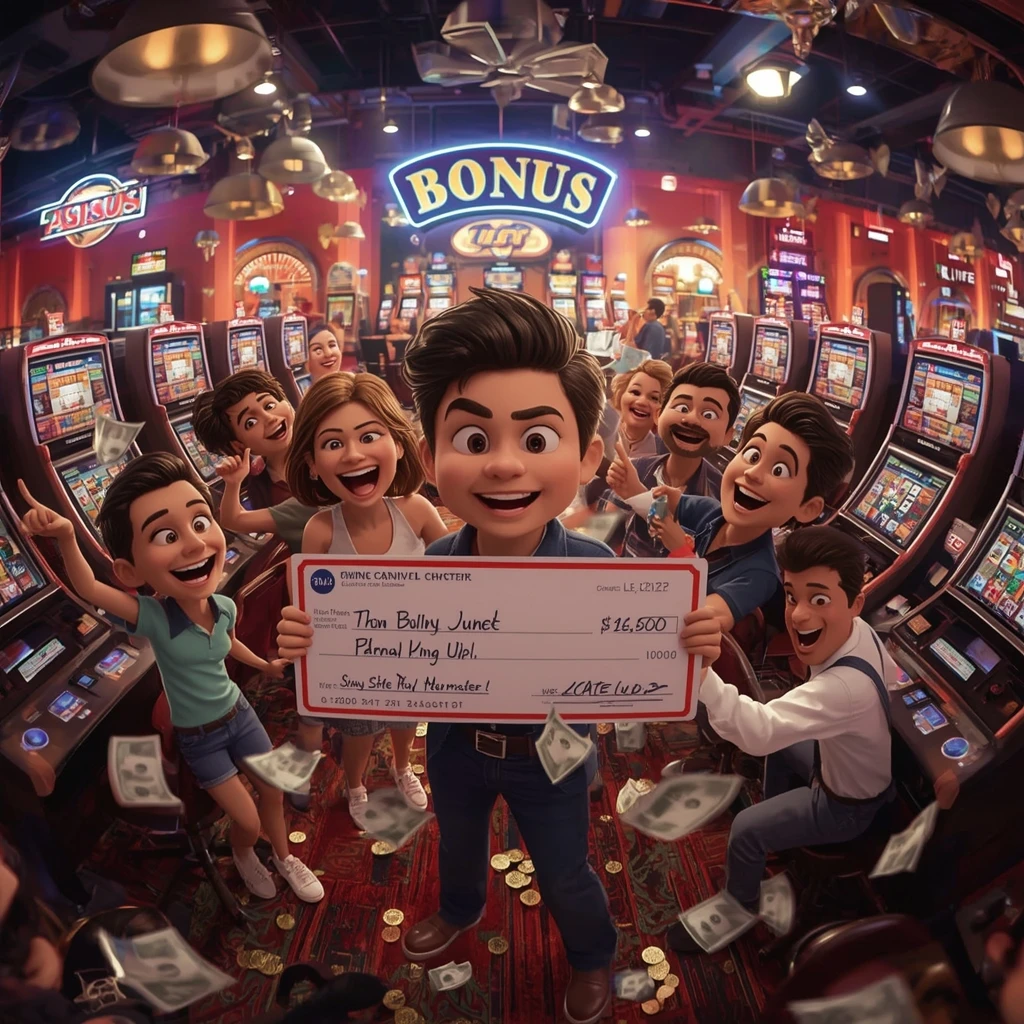 bono en las manos de un hombre en el casino REDBET CASINO